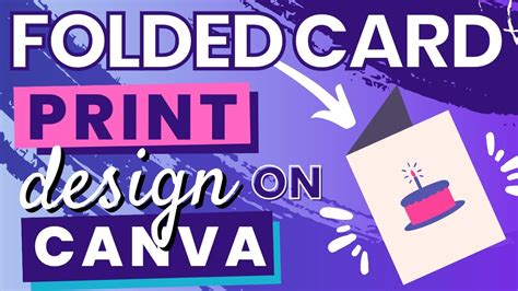 How to Print a Folded Card in Canva: Dancing with Digital Design and Paper Perfection